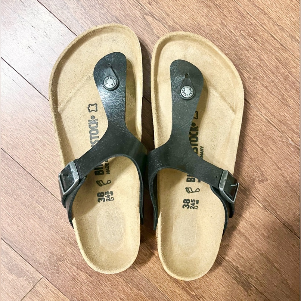 Birkenstock Black Flats